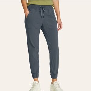 Eddie Bauer Women's Sightscape Horizon Pull-On Joggers Size 12 Gray